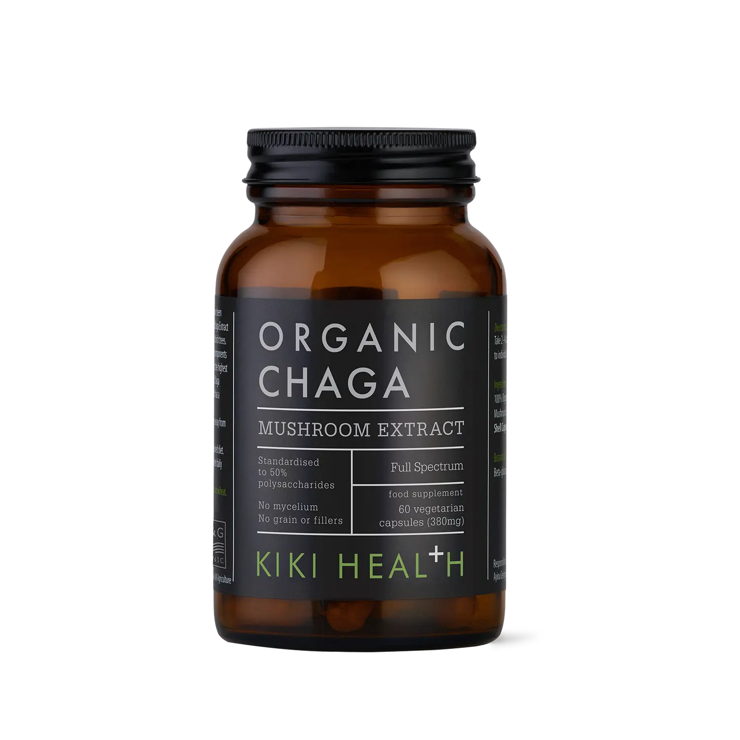 Chaga Extract, 380mg - 60 vcaps