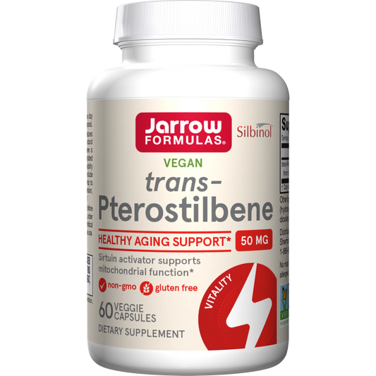 trans-Pterostilbene, 50mg - 60 vcaps
