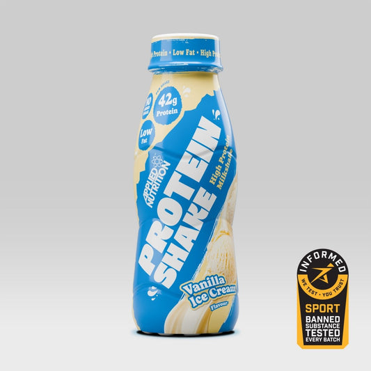 High Protein Shake, Vanilla Ice Cream - 8 x 330 ml.