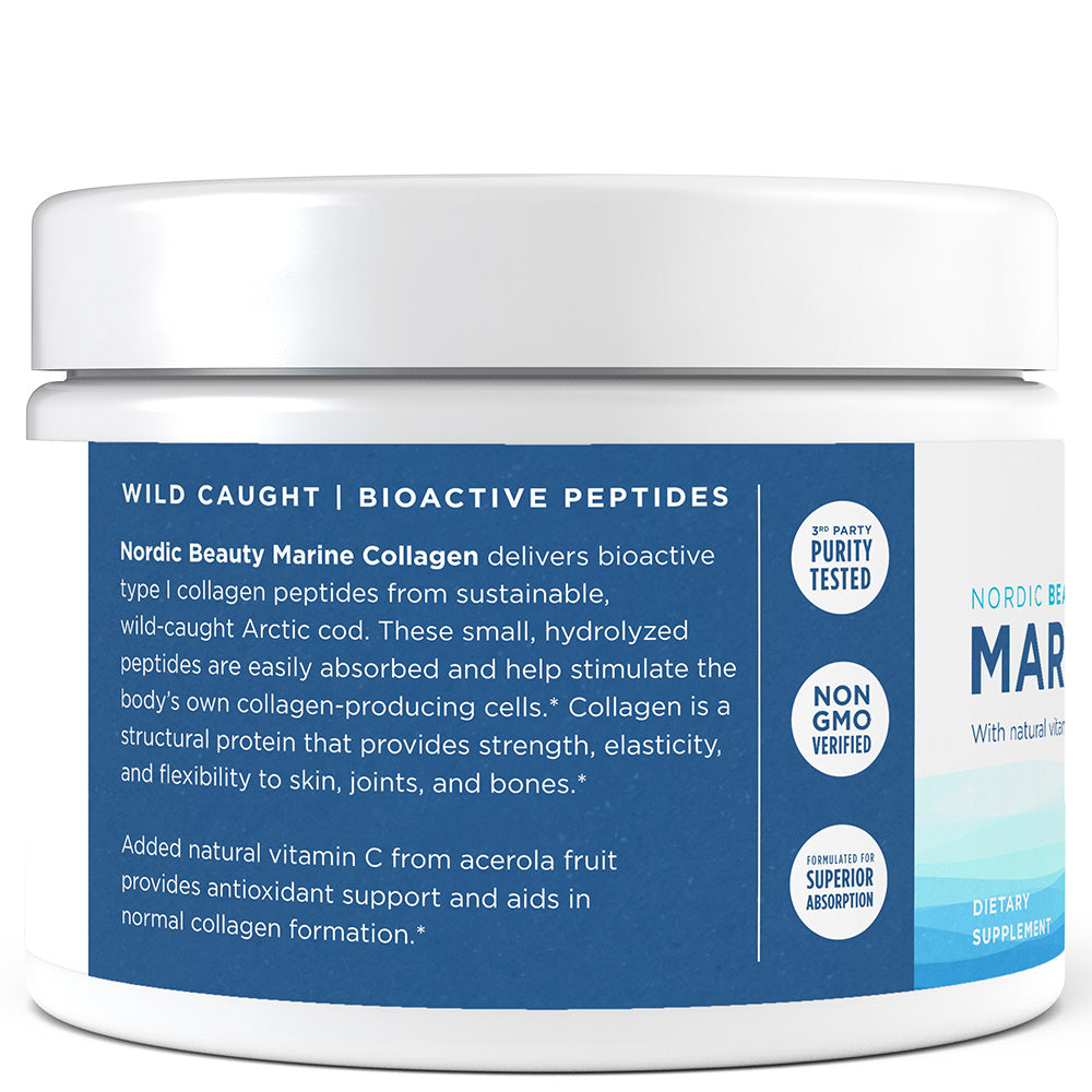 Marine Collagen, Strawberry - 150g