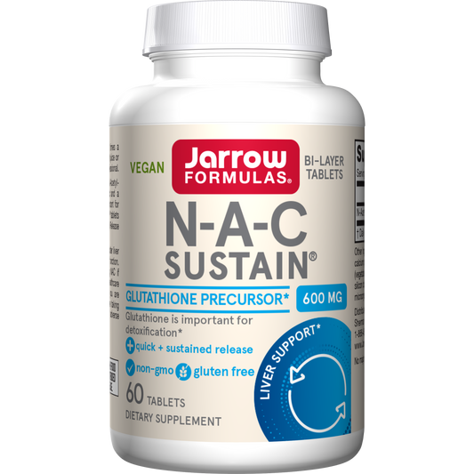 N-A-C Sustain, 600mg - 60 tabs