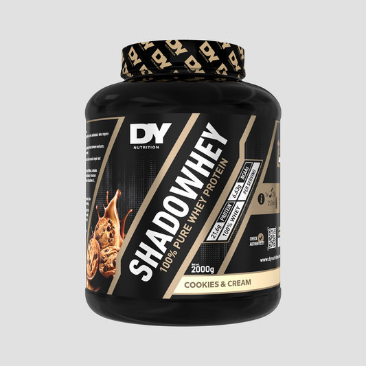 ShadoWhey 100% Pure Whey Protein, Cookies & Cream - 2000g
