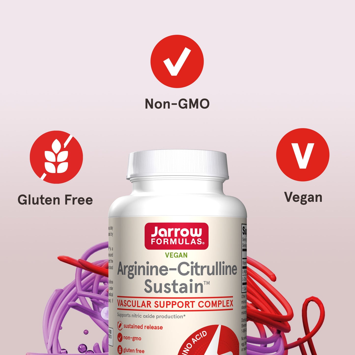 Arginine-Citrulline Sustain - 120 tabs