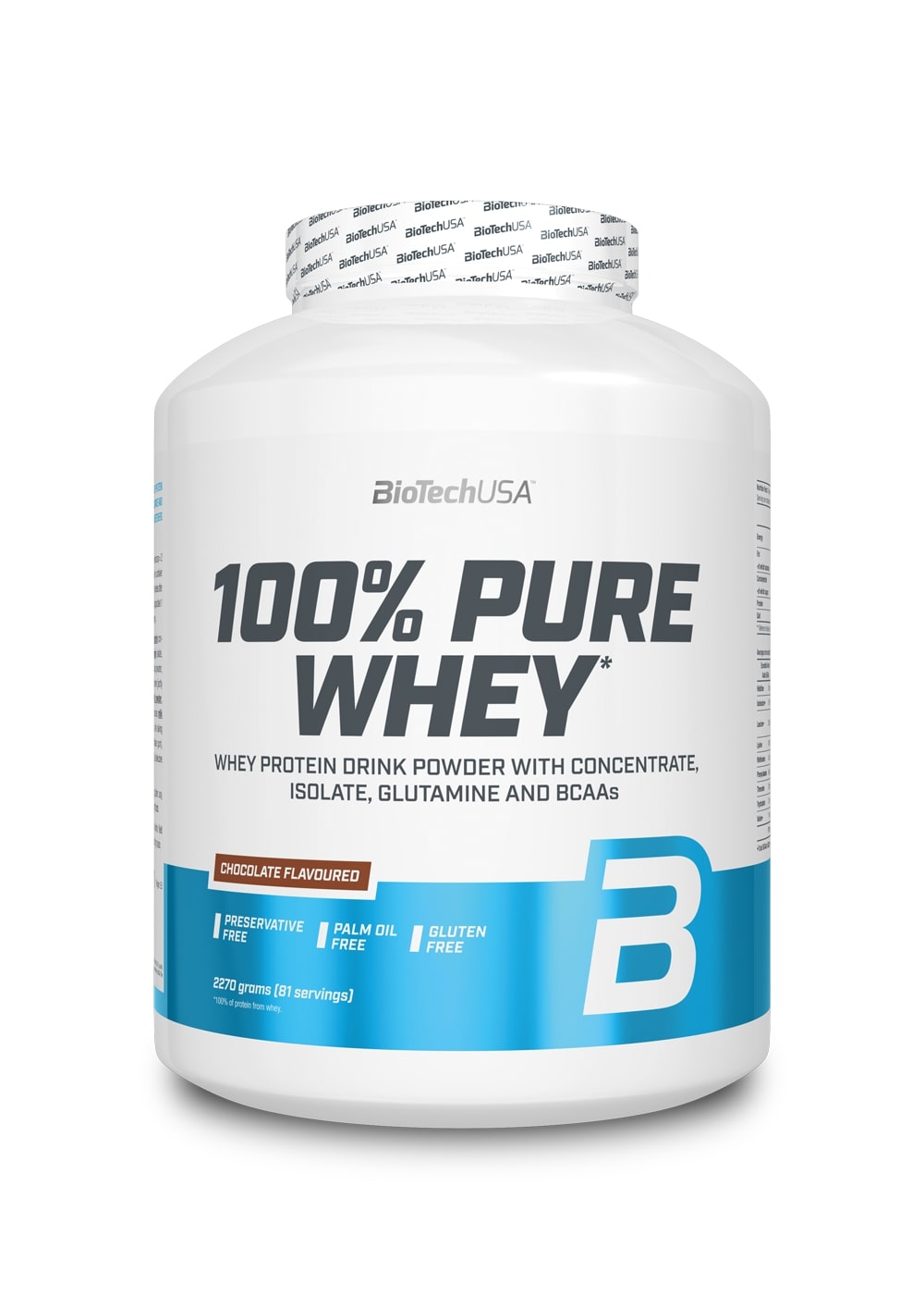 100% Pure Whey, Hazelnut - 2270g - BioTechUSA
