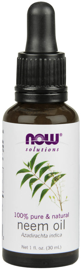 NOW Foods Neem Oil, 100% Pure - 30 ml