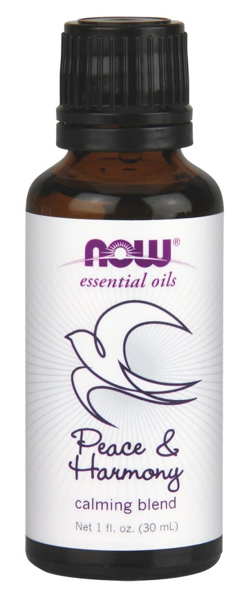 NOW Foods Essential Oil, Peace & Harmony Oil Blend - 30 ml