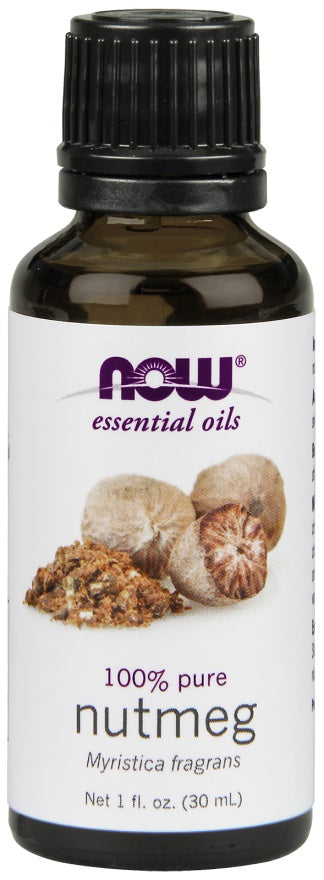 NOW Foods Essential Oil, Nutmeg Oil - 30 ml