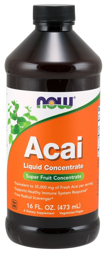 NOW Foods Acai Liquid Concentrate - 473 ml