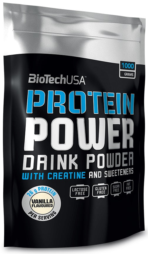 Protein Power, Vanilla - 1000g - BioTechUSA