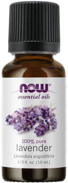 NOW Foods Essential Oil, Lavender Oil 100% Pure - 10 ml