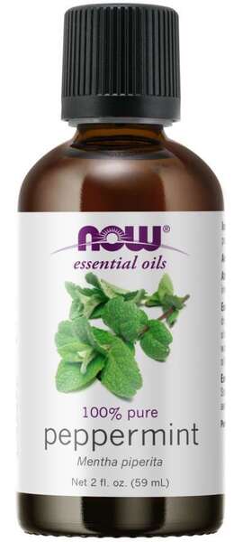 NOW Foods Essential Oil, Peppermint Oil - 59 ml - image 3