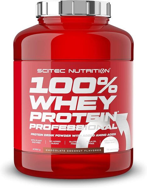 100% Whey Protein Professional, Chocolate Coconut - 2350g - SciTec