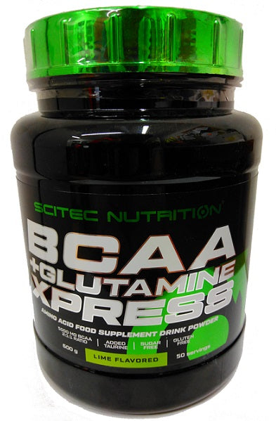BCAA + Glutamine XPress, Lime - 600g - SciTec