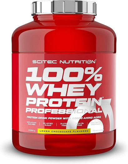 100% Whey Protein Professional, Lemon Cheescake  - 2350g - SciTec