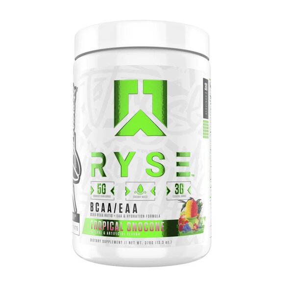 RYSE BCAA + EAA, Tropical Snocone - 378g - image 4