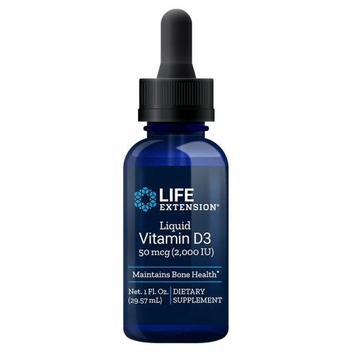 Life Extension Liquid Vitamin D3, 50mcg - 29 ml
