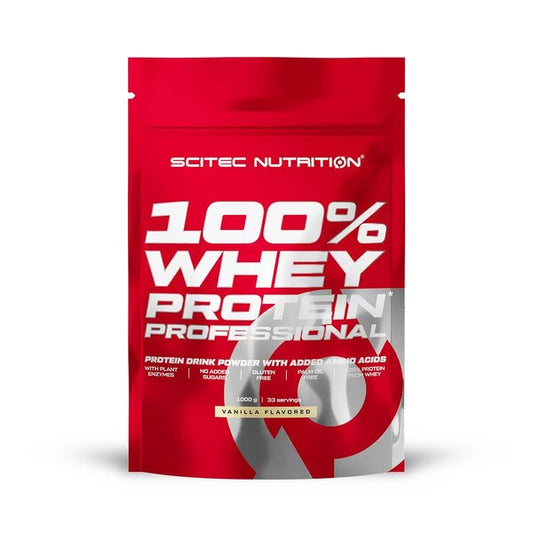 100% Whey Protein Professional, Vanilla - 1000g - SciTec