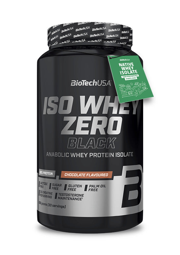 Iso Whey Zero Black, Vanilla - 908g - BioTechUSA