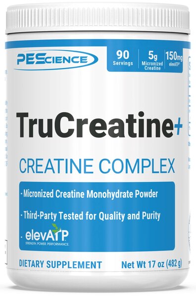 TruCreatine+ Powder, Unflavored - 482g - PEScience