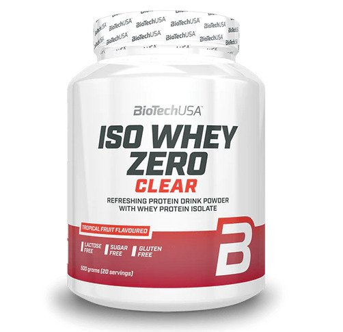 Iso Whey Zero Clear, Tropical Fruit - 500g - BioTechUSA