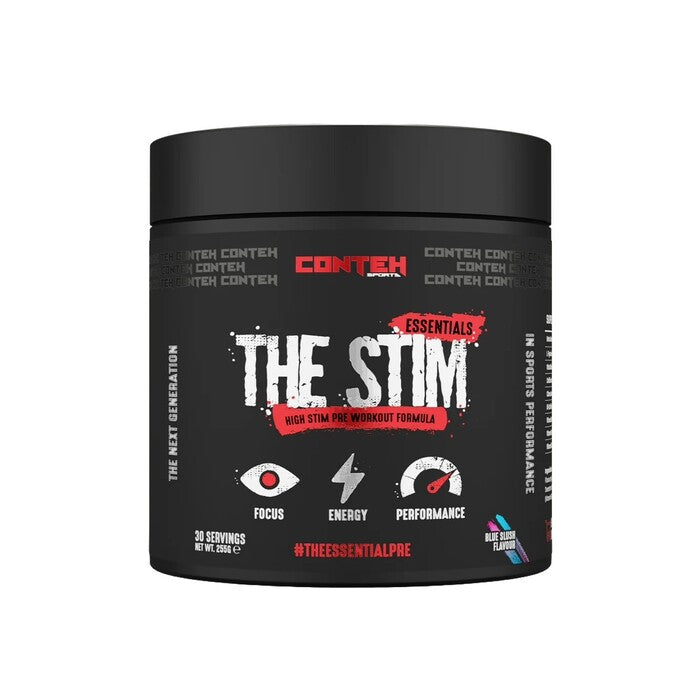 The Stim Pre-Workout, Blue Slush - 255g - Conteh Sports