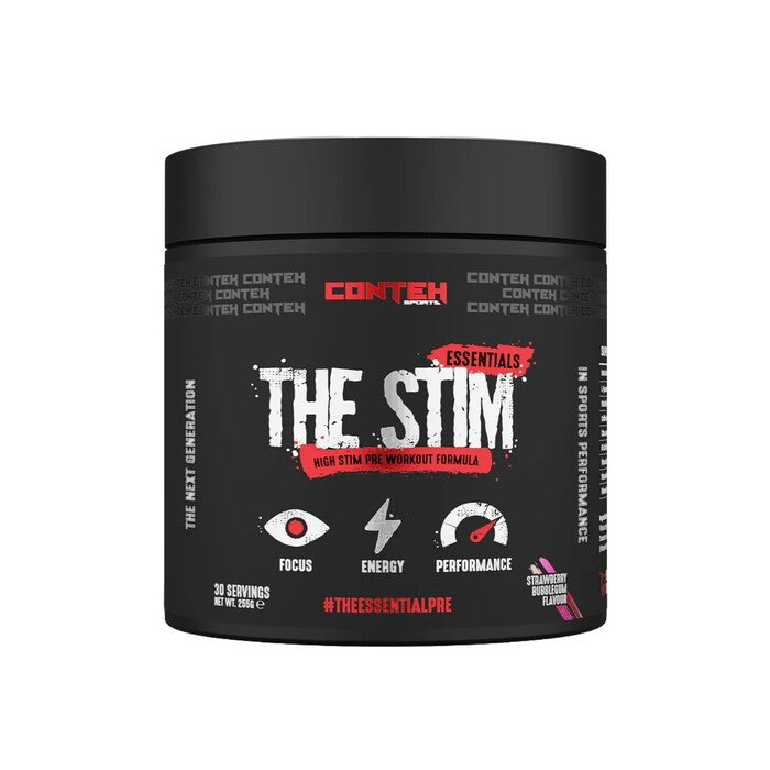 The Stim Pre-Workout, Strawberry Bubblegum - 255g - Conteh Sports