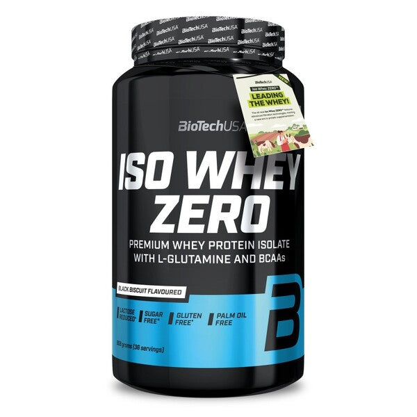 Iso Whey Zero, Black Biscuit - 908g - BioTechUSA