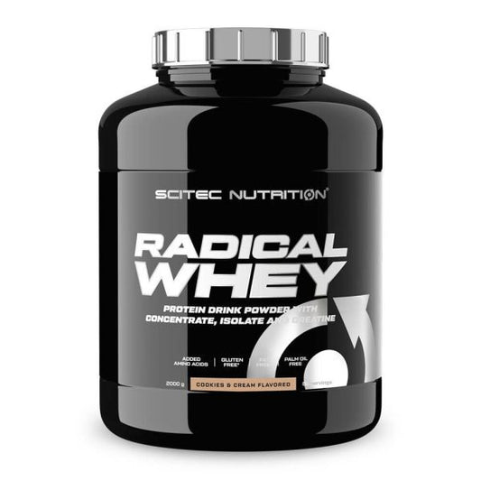 Radical Whey, Cookies & Cream - 2000g - SciTec