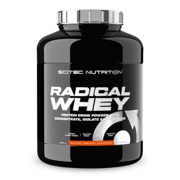 Radical Whey, Salted Caramel - 2000g - SciTec