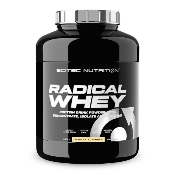 Radical Whey, Vanilla - 2000g - SciTec