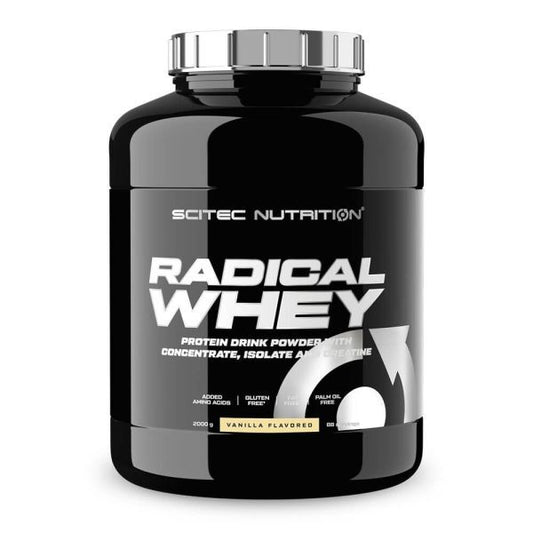 Radical Whey, Vanilla - 2000g - SciTec
