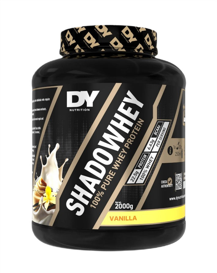 ShadoWhey 100% Pure Whey Protein, Vanilla - 2000g