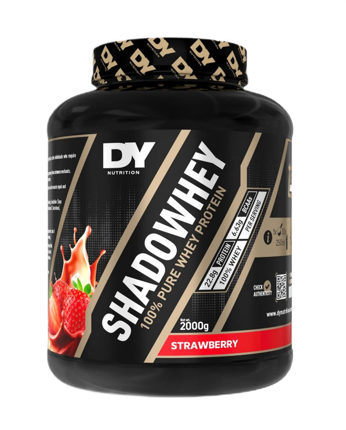 ShadoWhey 100% Pure Whey Protein, Strawberry - 2000g - Dorian Yates