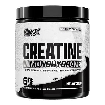 Creatine Monohydrate, Unflavored - 300g - Nutrex