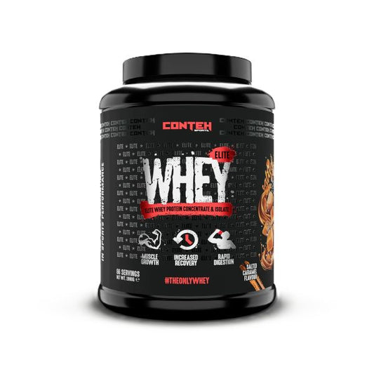 Whey Elite, Salted Caramel - 1980g - Conteh Sports