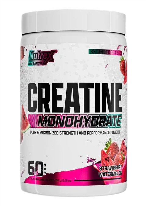 Creatine Monohydrate, Strawberry Watermelon - 390g