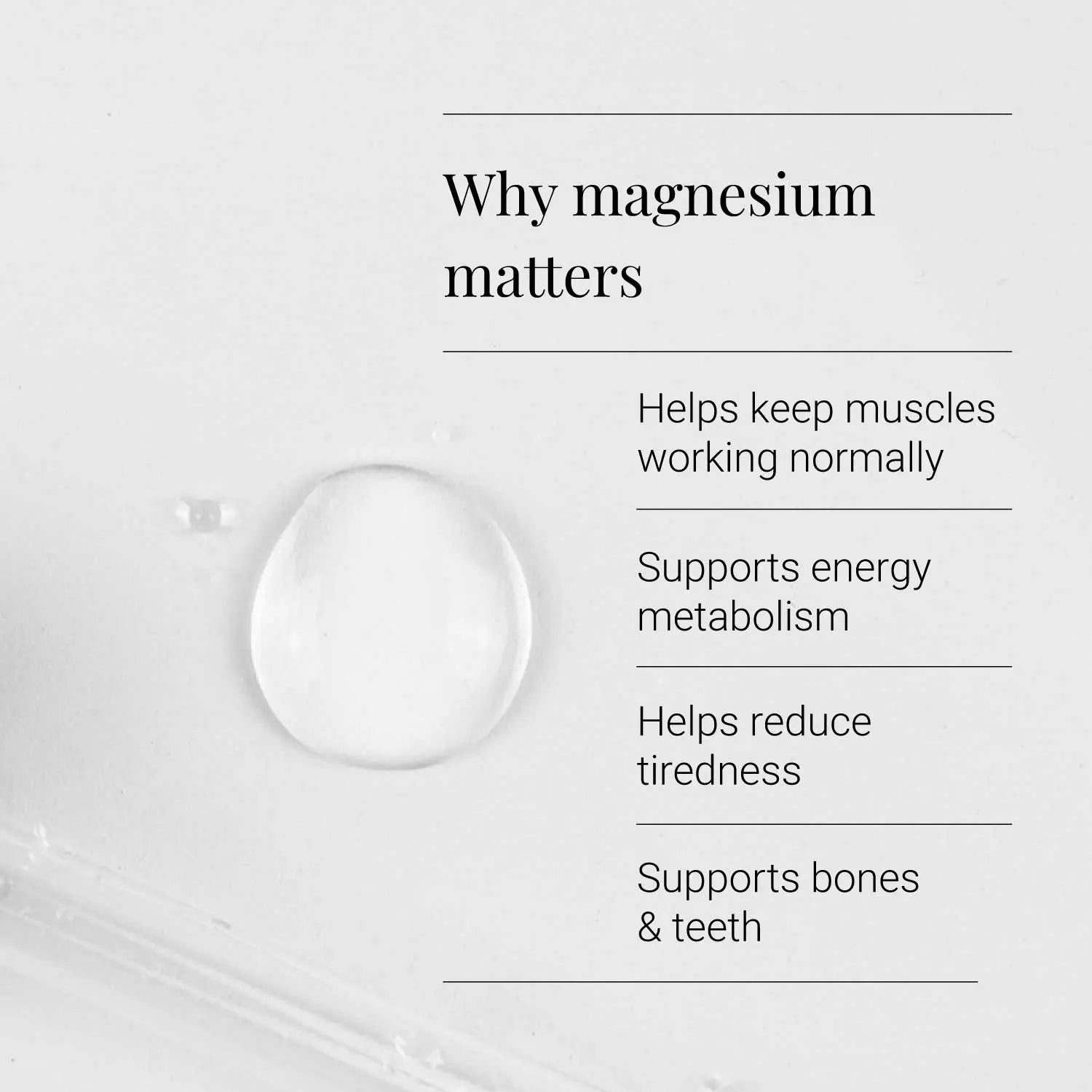 Liquid Magnesium - 50 ml.