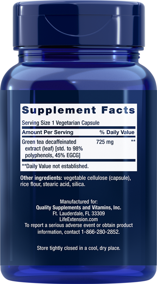 Mega Green Tea Extract - 100 vcaps