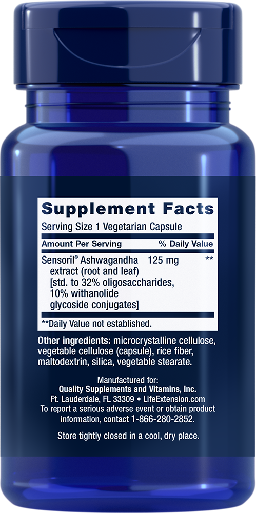 Optimized Ashwagandha Extract - 60 vcaps