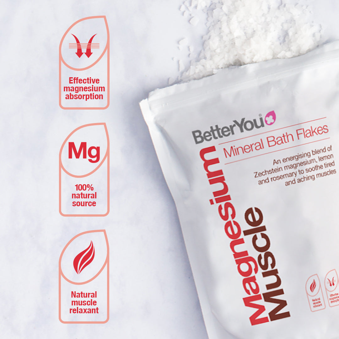 Magnesium Flakes Muscle - 1000g