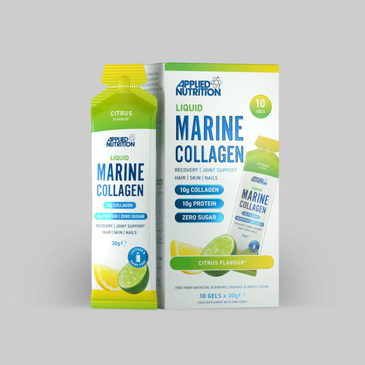 Liquid Marine Collagen, Citrus - 10 x 30g