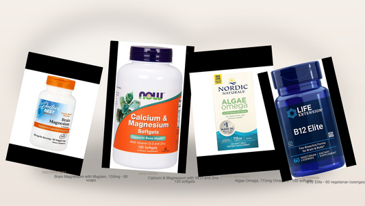 Wellness Stack — real product collage, zero AI hallucinations
